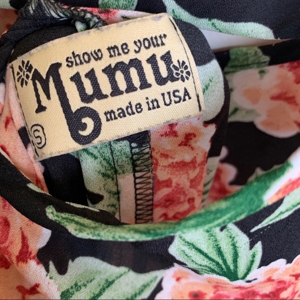 SHOW ME YOUR MUMU | Taryn Flower Puff Maxi Dress - Picture 6 of 8